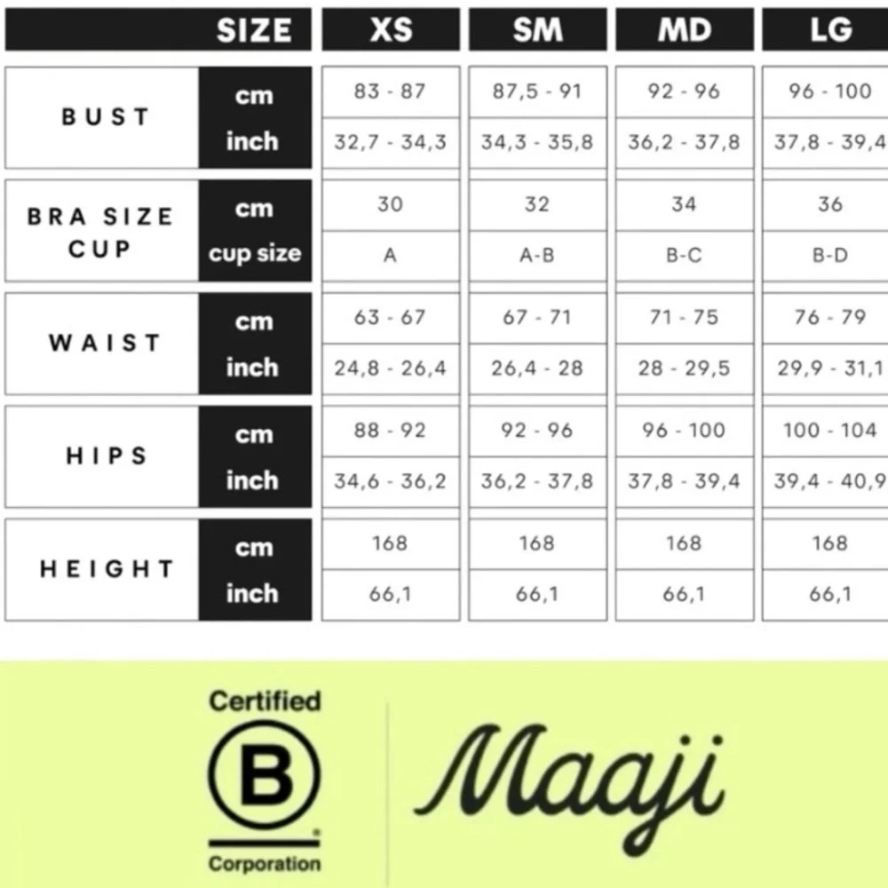 MAAJI Crochet Top - Boho Balty Neon Triangle Bikini Top - M